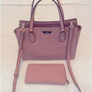 Large Satchel & Continental Wallet